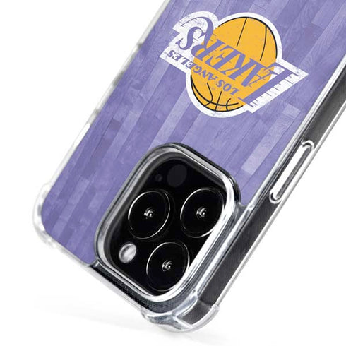 NBA Los Angeles Lakers Hardwood Classics iPhone 16 Pro MagSafe Case