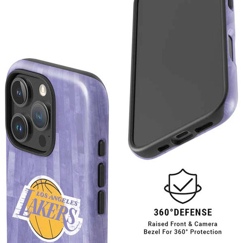 NBA Los Angeles Lakers Hardwood Classics iPhone 16 Pro Magsafe Impact Case