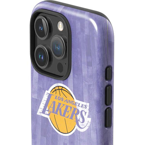 NBA Los Angeles Lakers Hardwood Classics iPhone 16 Pro Max Impact Case
