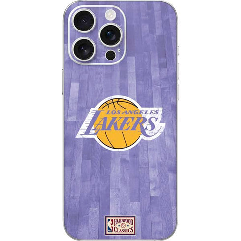 NBA Los Angeles Lakers Hardwood Classics iPhone 16 Pro Max Skin