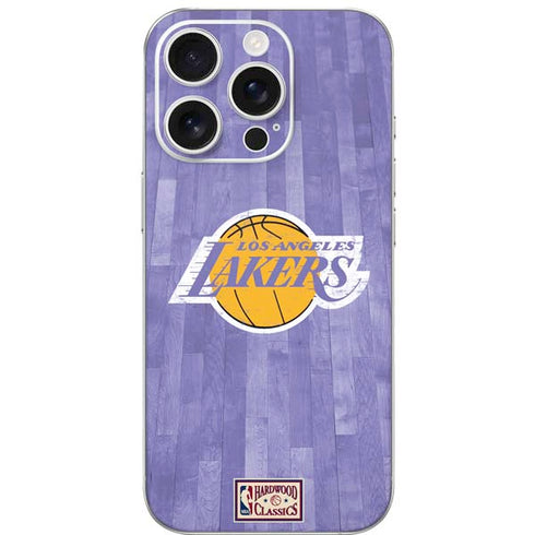 NBA Los Angeles Lakers Hardwood Classics iPhone 16 Pro Skin