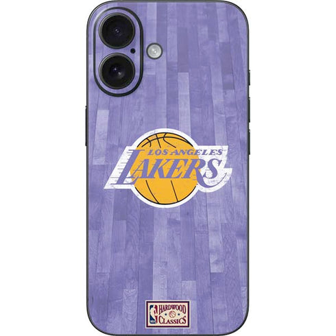 NBA Los Angeles Lakers Hardwood Classics iPhone 16 Skin