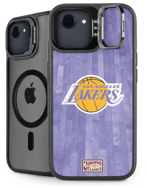 NBA Los Angeles Lakers Hardwood Classics iPhone 16e Kickstand Case