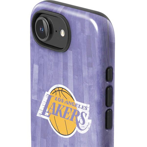 NBA Los Angeles Lakers Hardwood Classics iPhone 16e Impact Case