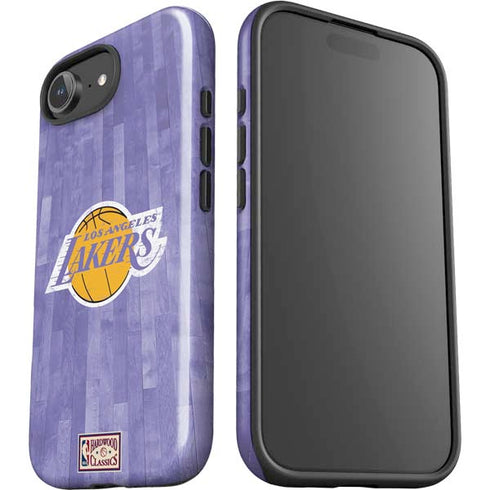 NBA Los Angeles Lakers Hardwood Classics iPhone 16e Impact Case