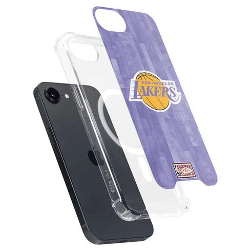 NBA Los Angeles Lakers Hardwood Classics iPhone 16e MagSafe Case