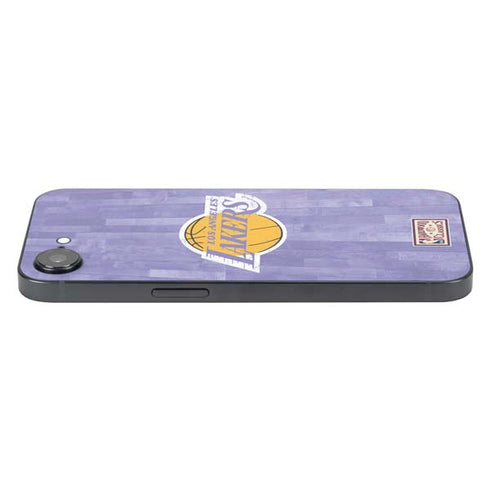 NBA Los Angeles Lakers Hardwood Classics iPhone 16e Skin