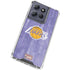 NBA Los Angeles Lakers Hardwood Classics Moto G 5G (2025) Clear Case