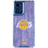 NBA Los Angeles Lakers Hardwood Classics Moto G 5G (2024) Clear Case