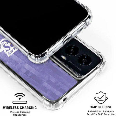 NBA Los Angeles Lakers Hardwood Classics Moto G Power 5G (2024) Clear Case