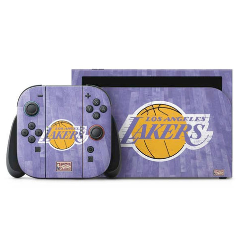 NBA Los Angeles Lakers Hardwood Classics Nintendo Skins