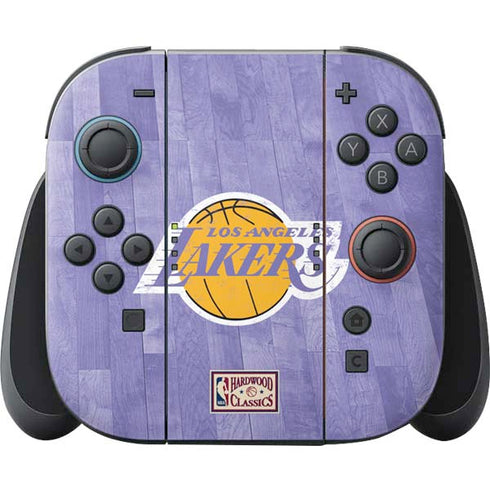 NBA Los Angeles Lakers Hardwood Classics Nintendo Switch 2 (2025) Joy-Con Controller Skin