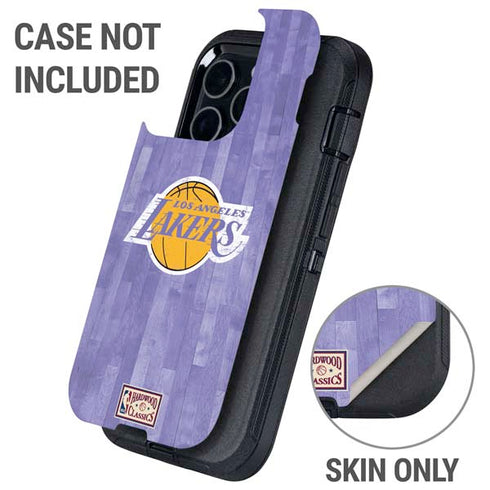 NBA Los Angeles Lakers Hardwood Classics Otterbox Defender iPhone Skin