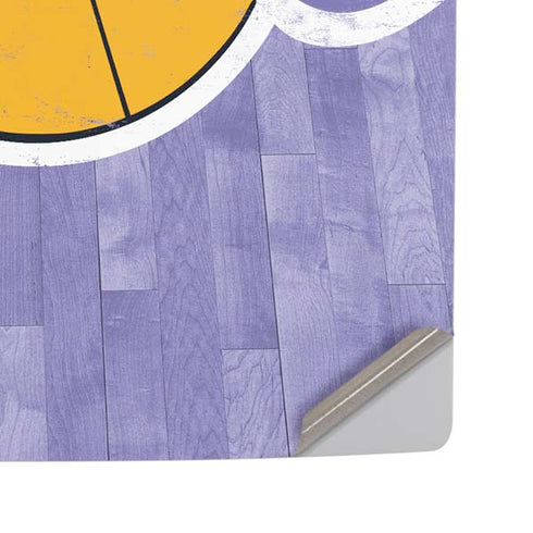NBA Los Angeles Lakers Hardwood Classics PS5 Pro Disk Console Skin