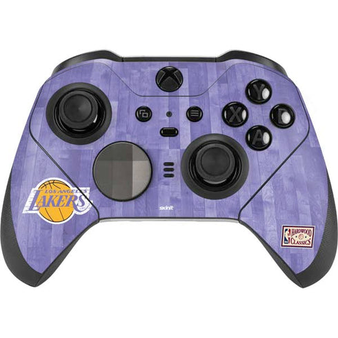 NBA Los Angeles Lakers Hardwood Classics Xbox Elite Wireless Controller Series 2 Skin