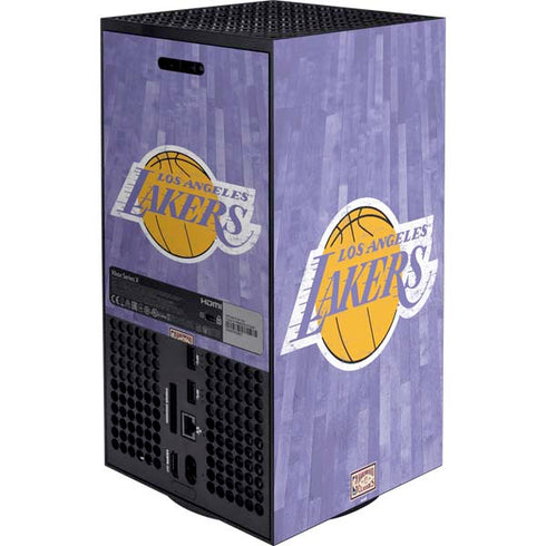 NBA Los Angeles Lakers Hardwood Classics XBox Series X Digital Edition Bundle Skin