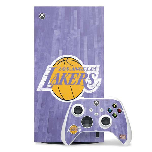 NBA Los Angeles Lakers Hardwood Classics Xbox Series X Skins