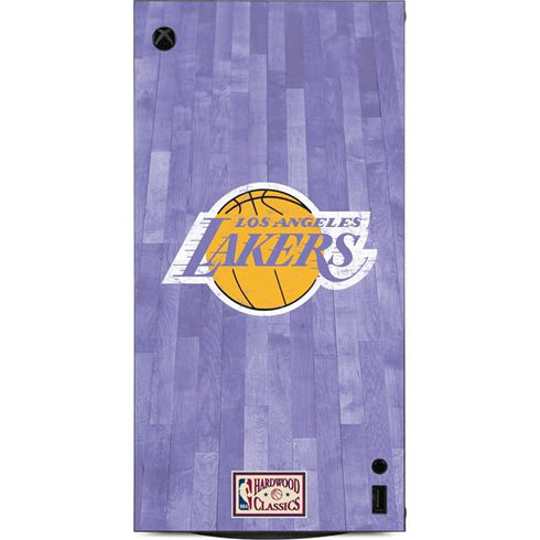 NBA Los Angeles Lakers Hardwood Classics XBox Series X Digital Edition Console Skin