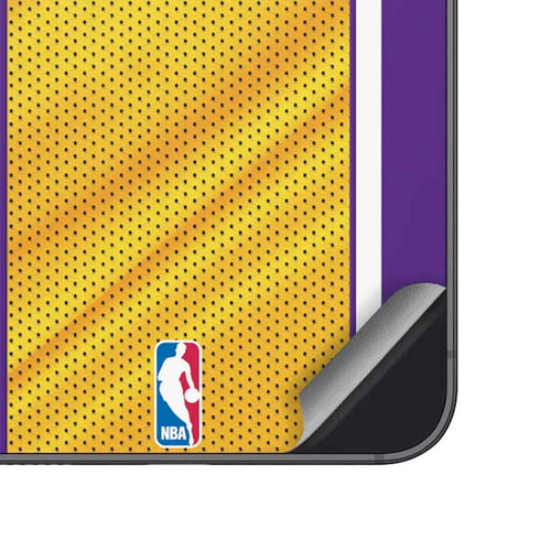 NBA Los Angeles Lakers Home Jersey Galaxy A16 5G Skin
