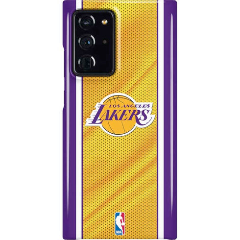NBA Los Angeles Lakers Home Jersey Galaxy Cases