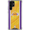 NBA Los Angeles Lakers Home Jersey Galaxy S22 Ultra Clear Case