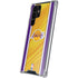 NBA Los Angeles Lakers Home Jersey Galaxy S22 Ultra Clear Case