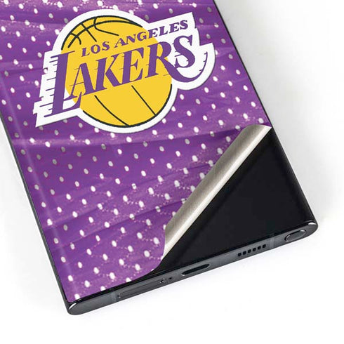 NBA Los Angeles Lakers Home Jersey Galaxy Skins