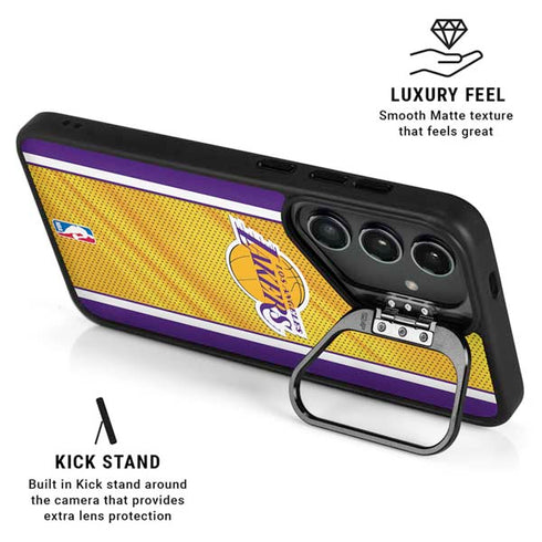 NBA Los Angeles Lakers Home Jersey Galaxy S25 Kickstand Case