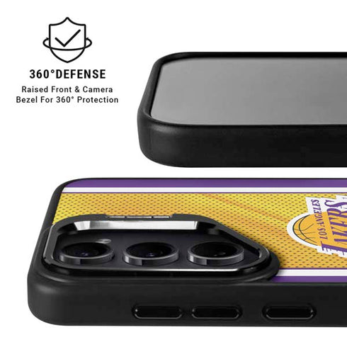 NBA Los Angeles Lakers Home Jersey Galaxy S25 Kickstand Case