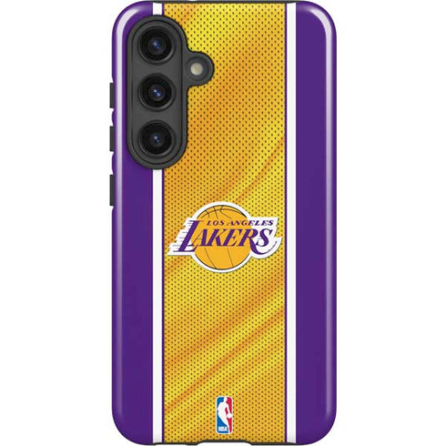 NBA Los Angeles Lakers Home Jersey Galaxy S25 Plus Impact Case