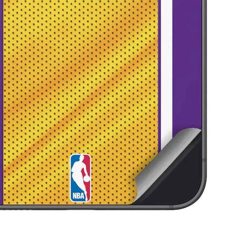 NBA Los Angeles Lakers Home Jersey Galaxy S25 Plus Skin