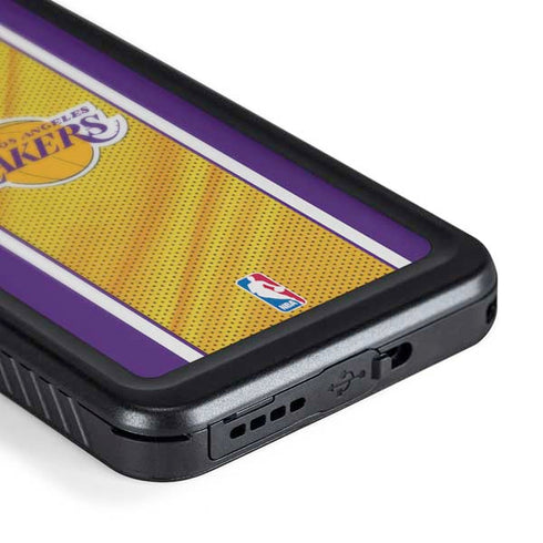 NBA Los Angeles Lakers Home Jersey Galaxy S24 Plus Waterproof Case