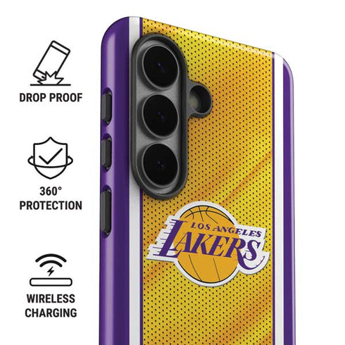 NBA Los Angeles Lakers Home Jersey Galaxy S26 Plus Impact Case