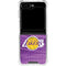 NBA Los Angeles Lakers Home Jersey Galaxy Z Flip6 Clear Case