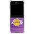 NBA Los Angeles Lakers Home Jersey Galaxy Z Flip6 Clear Case