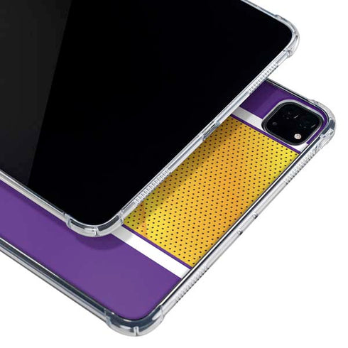 NBA Los Angeles Lakers Home Jersey iPad Pro 11in (2024) Clear Case