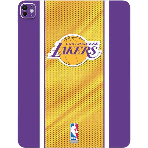 NBA Los Angeles Lakers Home Jersey iPad Pro 13in M4 (2024) Skin