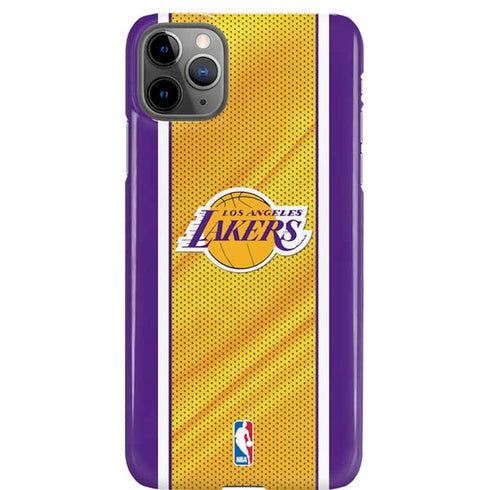 NBA Los Angeles Lakers Home Jersey iPhone Cases