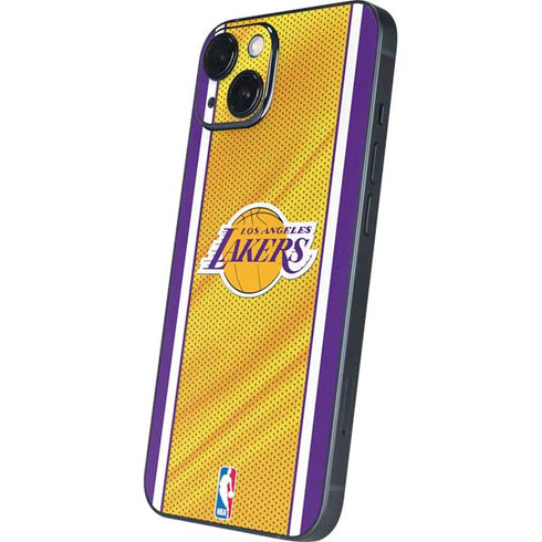 NBA Los Angeles Lakers Home Jersey iPhone Skins