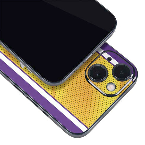 NBA Los Angeles Lakers Home Jersey iPhone Skins