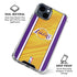 NBA Los Angeles Lakers Home Jersey iPhone 15 Clear Case