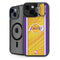 NBA Los Angeles Lakers Home Jersey iPhone 15 Plus Kickstand Case