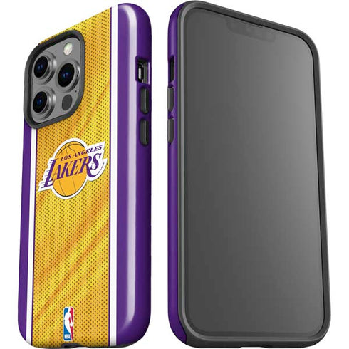 NBA Los Angeles Lakers Home Jersey iPhone 15 Pro Impact Case