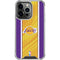 NBA Los Angeles Lakers Home Jersey iPhone 16 Pro Clear Case