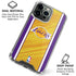 NBA Los Angeles Lakers Home Jersey iPhone 16 Pro Clear Case