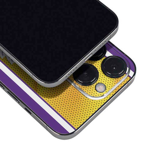NBA Los Angeles Lakers Home Jersey iPhone 16 Pro Max Skin