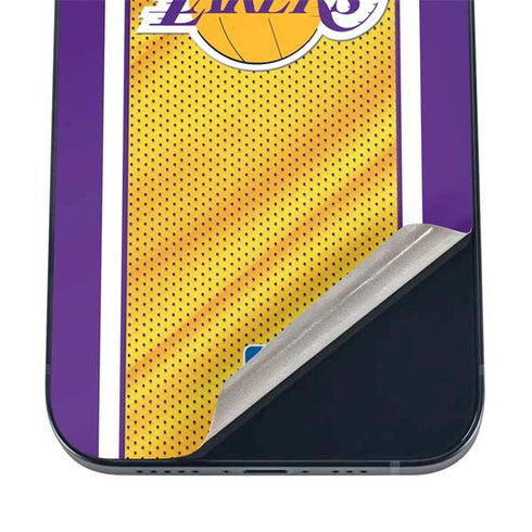NBA Los Angeles Lakers Home Jersey iPhone 16 Skin