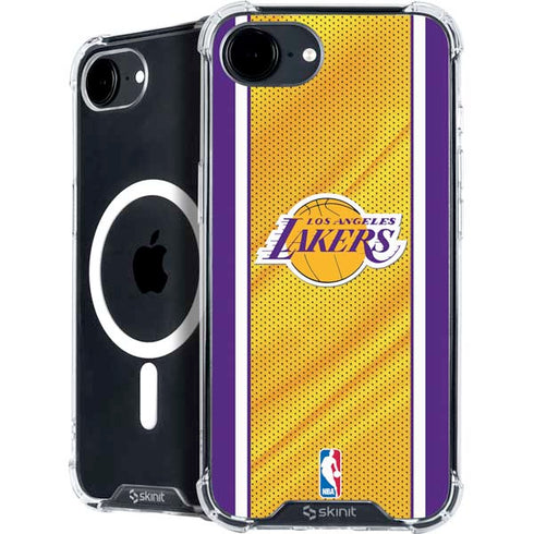 NBA Los Angeles Lakers Home Jersey iPhone 16e MagSafe Case
