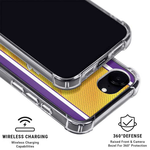 NBA Los Angeles Lakers Home Jersey iPhone 16e MagSafe Case