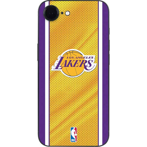 NBA Los Angeles Lakers Home Jersey iPhone 16e Skin
